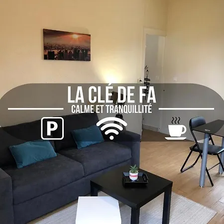 La Clé De Fa - Fibre Wifi - Parking - Calme Et Tranquilité Troyes