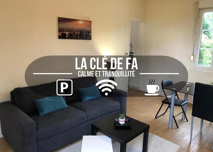 La Cle De Fa - Fibre Wifi - Parking - Calme Et Tranquilite Troyes